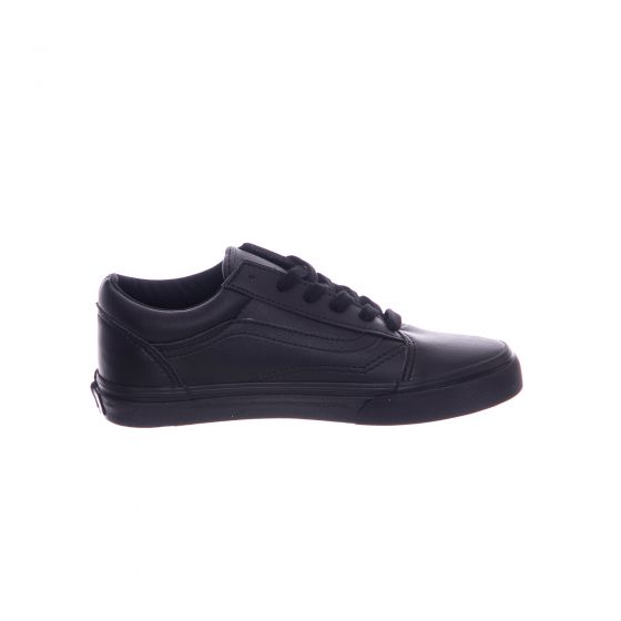 Vans Kids UY Old Skool Classic Tumble Black Mono Shoes Buy on