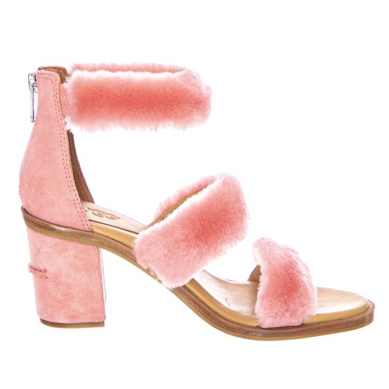 Ugg Del Rey Fluff Heel Lantana Pink Sandali Donna Buy on