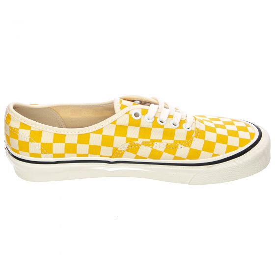 Yellow checkerboard new arrivals vans mens