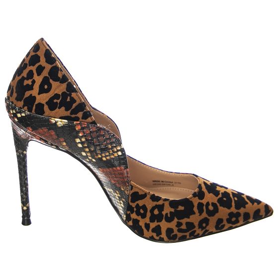 Steve madden leopard pumps discount