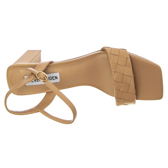 Steve Madden Womens Haddie Tan Sandals Buy on Londonstore