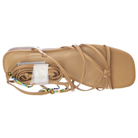 Steve Madden Womens Taps Nude Sandals Buy on Londonstore