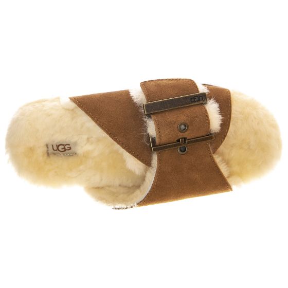 Ugg Womens Outslide Brown Sandals Buy on Londonstore