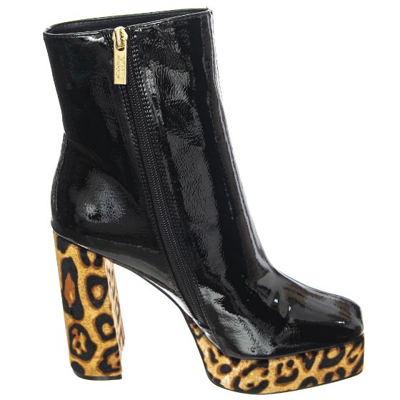 Steve madden leopard boots hot sale