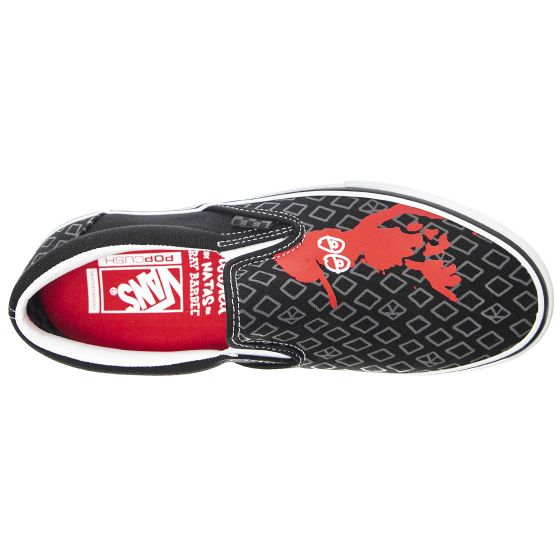 Vans slip on uomo top nere