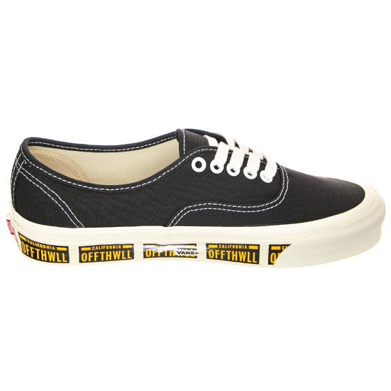 Vans Mens UA Authentic 44 DX Anaheim Factory Vanity Plate Nere