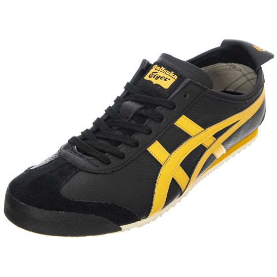 Onitsuka tiger shoes on sale black and gold