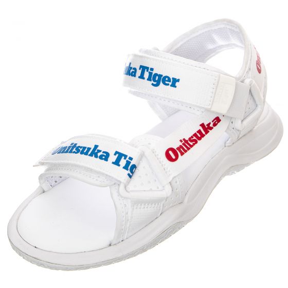 Asics Mens Ohbori Strap White / Classic Red Sandals | Buy on 