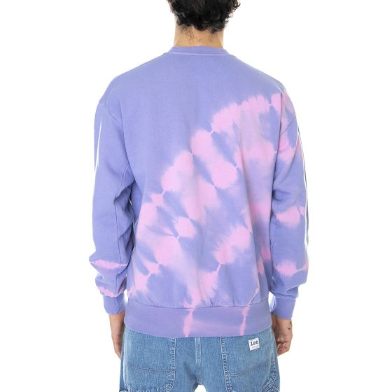 ARIES Mens Tie Dye Temple Lilac Sweatshirt Buy on Londonstore