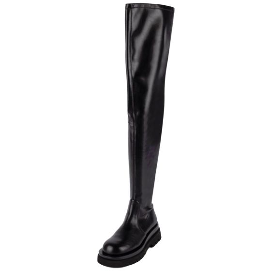 jeffrey campbell tanked boots black