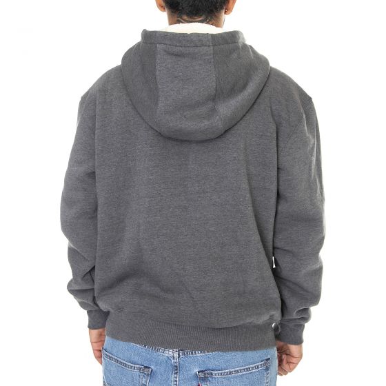 Dickies Mens Sherpa Dark Heather Hooded Sweatshirt Buy on
