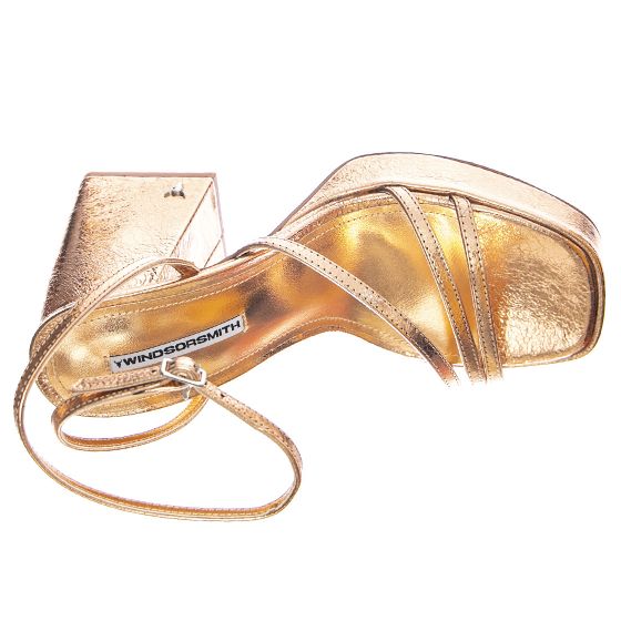 Windsor smith rose gold heels on sale