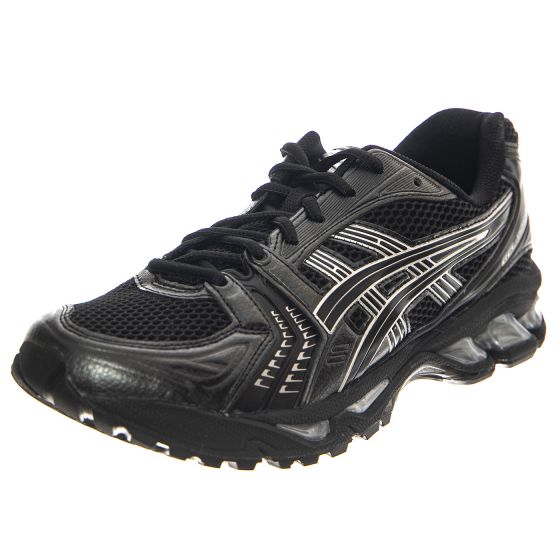 Gel Kayano 14 Black Pure Silver Scarpe Profilo Basso Uomo Nere