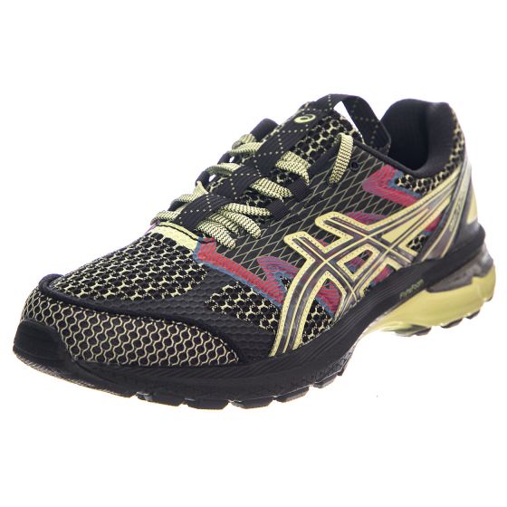 US4 S Gel Terrain Classic Black Neon Lime Scarpe Profilo Basso Uomo Multicolore
