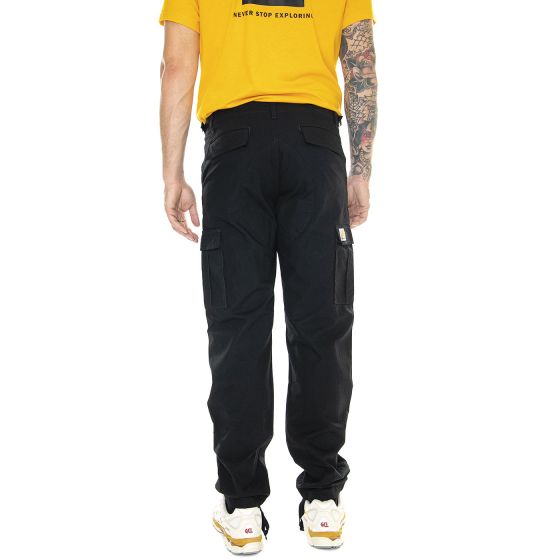 Carhartt WIP Regular Cargo Pant Black - BLACK RINSED