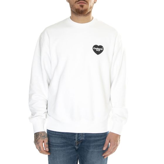 Felpa carhartt bianca online