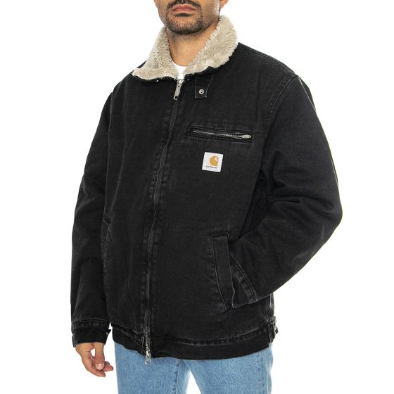 美品/XL CARHARTT WIP HERALD JACKET 黒　ボア Carhartt WIP Herald Jacket Black - 229.95 £ | Available at KICKZ