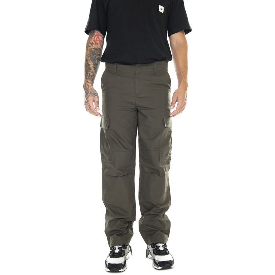 Carhartt WIP REGULAR PANT - Pantalon cargo - cypress rinsed/olive -  ZALANDO.BE