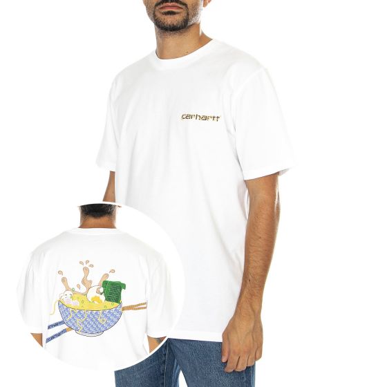 【Carhartt】 S/S NOODLE SOUP T-SHIRT Carhartt WIP S/S Noodle Soup T-Shirt Cotton Aura – Mañana
