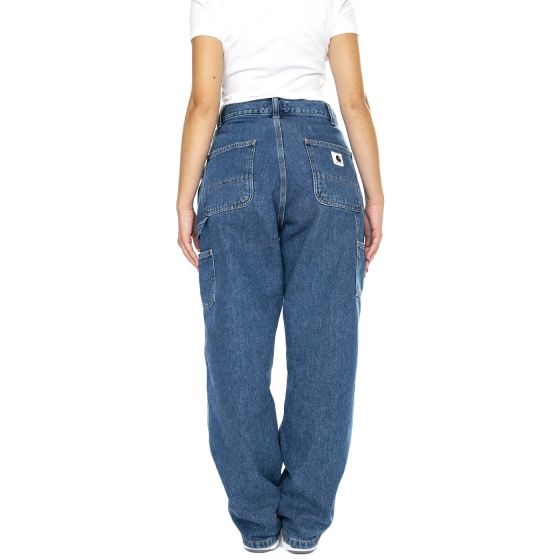 W' Brandon Double Knee Pant Blue stone washed