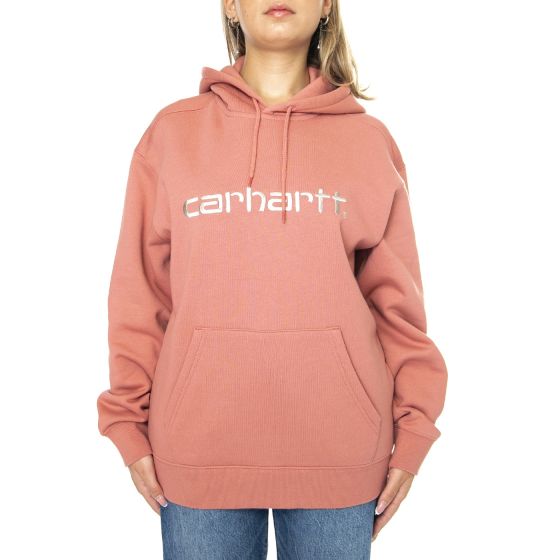 outlet felpa felpa champion donna rose W' Hooded Carhartt Sweatshirt Dusty Rose Moonbeam Felpa con
