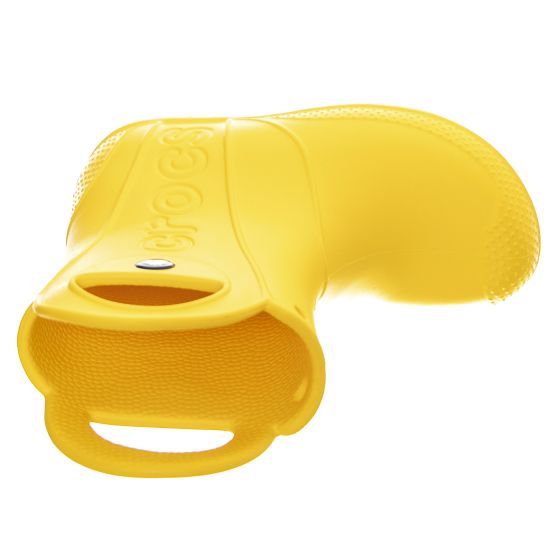 Crocs yellow rain online boots