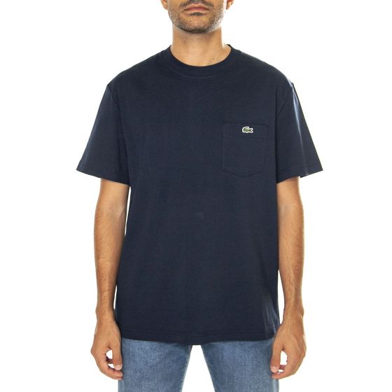 Lacoste｜ (Cotton T-shirt With Breast Pocket (TH2827-166 Cotton T-shirt with Breast Pocket - Men's t-shirts - New In