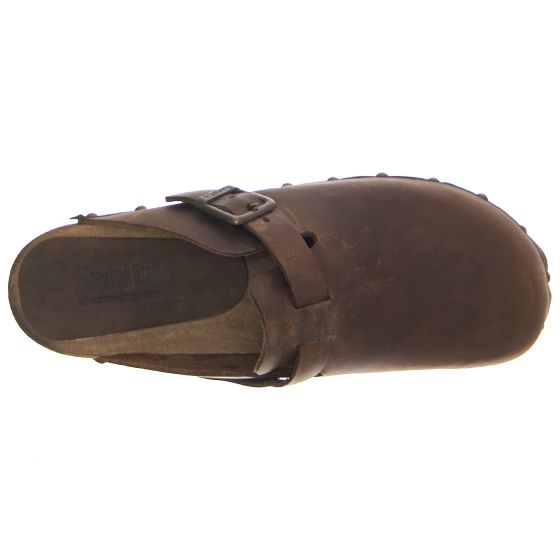 W' Wood-Kristel Open Antique Brown Sandals