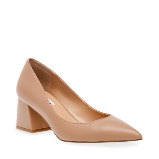 Steve madden sale tan pumps