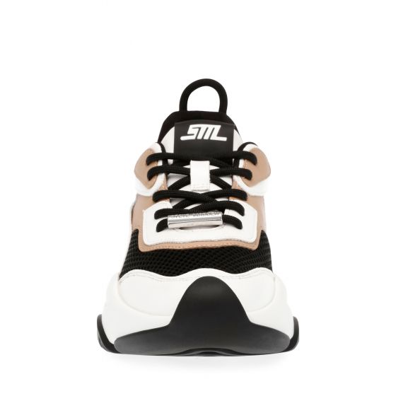 Bellissimo Black Tan Shoes