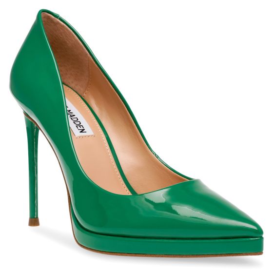 Steve madden green pumps shop