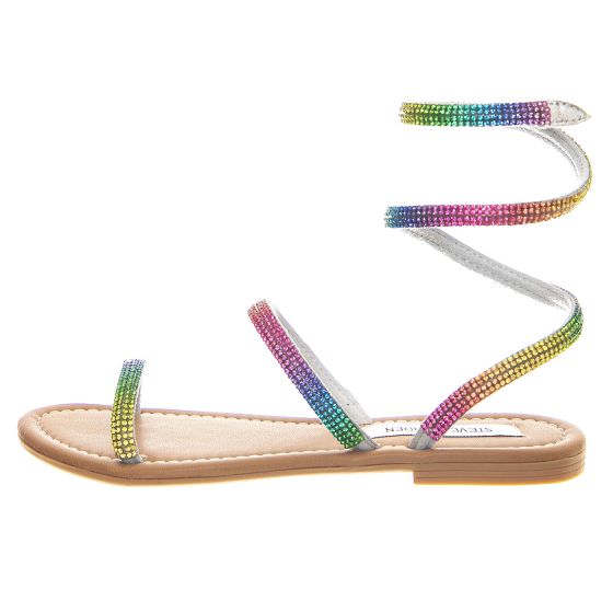 Rainbow steve madden sandals online