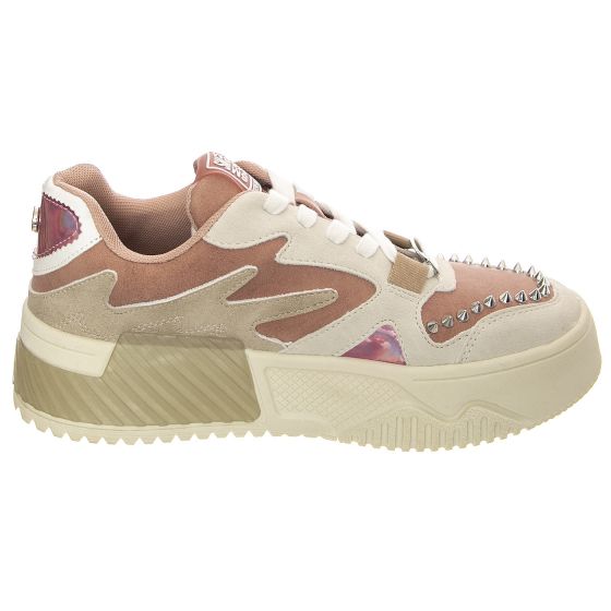 W Whirl Rose Gold Lace up Shoes