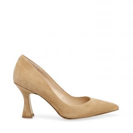 Steve Madden Notary Camel Suede - Scarpe Décolleté Donna Beige | Buy on ...