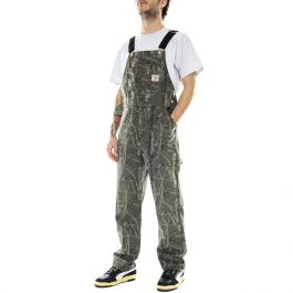 CARHARTT WIP Bib Overall Camo Tree, Green Aged C | Buy on