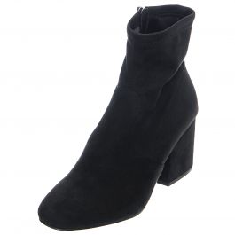 Steve Madden Womens Iberia Black Ankle Boots Buy on Londonstore