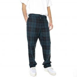 CARHARTT WIP Pulford Pant Pulford Check, Duck Blue