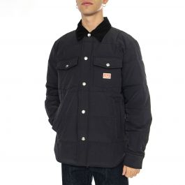 Maxwell Padded Overshirt Black