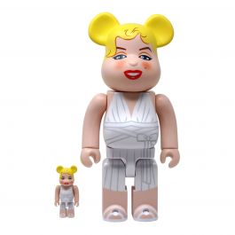 Be@rbrick Marilyn Monroe 100% and 400% - Toy Medicom Multicolore