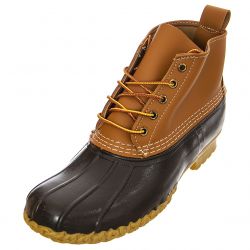 L.L.Bean-Mens 6" New Bean Tan Boots-LLS175051-1914M