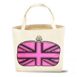 MY OTHER BAG-Elizabeth Bag - White / Purple - Borsa Shopping Bag Bianca / Viola -MMAELIZABETH