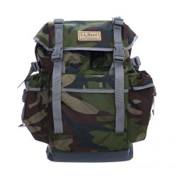 L.L.Bean-Continental S Camouflage Green Rucksack
