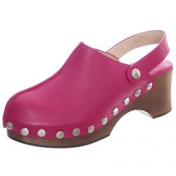 MEXICAN CLOGS-2390 Ternera - Pink - Sandali Donna Rosa-MCS2390-006