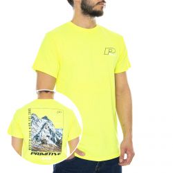 Primitive-Mens Summi Safety Green T-Shirt-PRASS10650