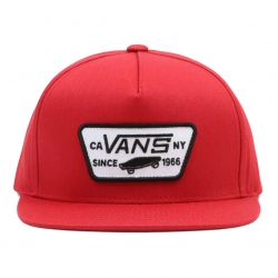 Vans-By Full Patch - Capellino con Visiera Rosso / Chili Pepper-VN000U8G14A1