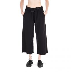 Cheap Monday-Womens Wave Copped Jaded Black Pants-504690W