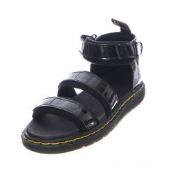 DR.MARTENS-Junior Marabel Sandals - Black Patent Lamper - Sandali Bambino / Bambina Neri-DMKMARJBK22352001