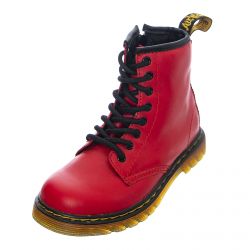 DR.MARTENS-Kids 1460 J Satchel Romario Red Boots-DMK1460RDRM24488636