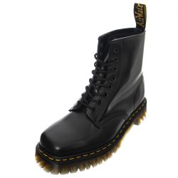 DR.MARTENS-W' 1460 Bex Squared Black Polished Smooth Boots