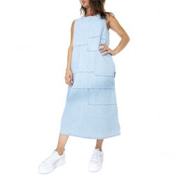 Stussy-Womens Webster Blue Dress-211207-LIGT
